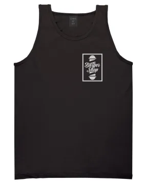 Barbershop Pole Chest Mens Tank Top Shirt