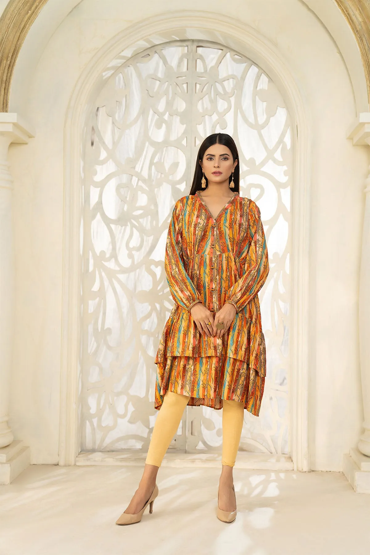 1PC Dhanak Kurti 34