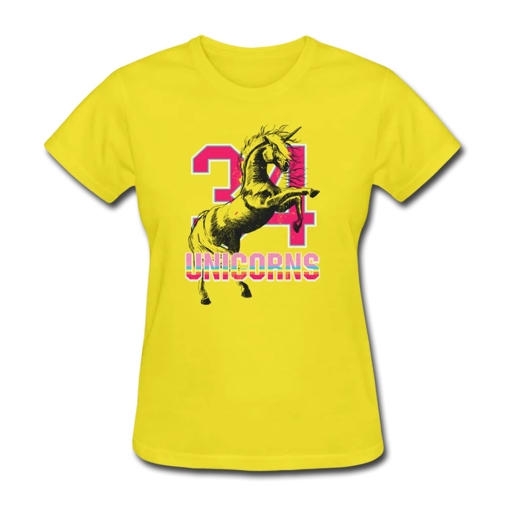 34 Unicorns Women's T-Shirt