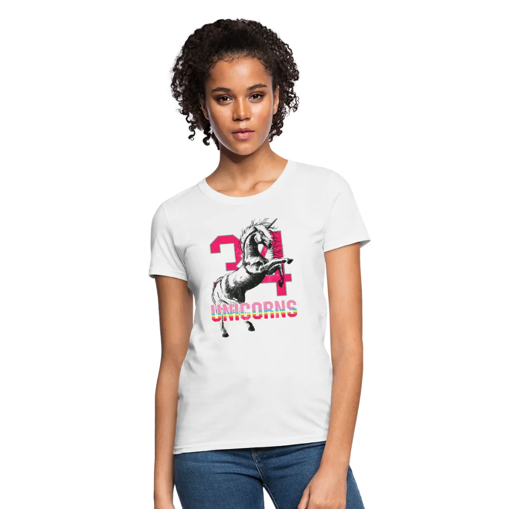 34 Unicorns Women's T-Shirt