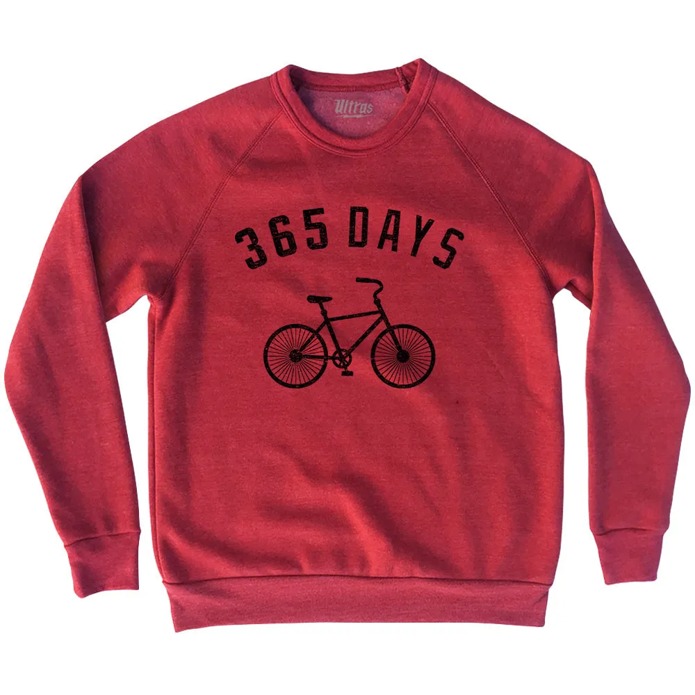 365 Days Bike Adult Tri-Blend Sweatshirt