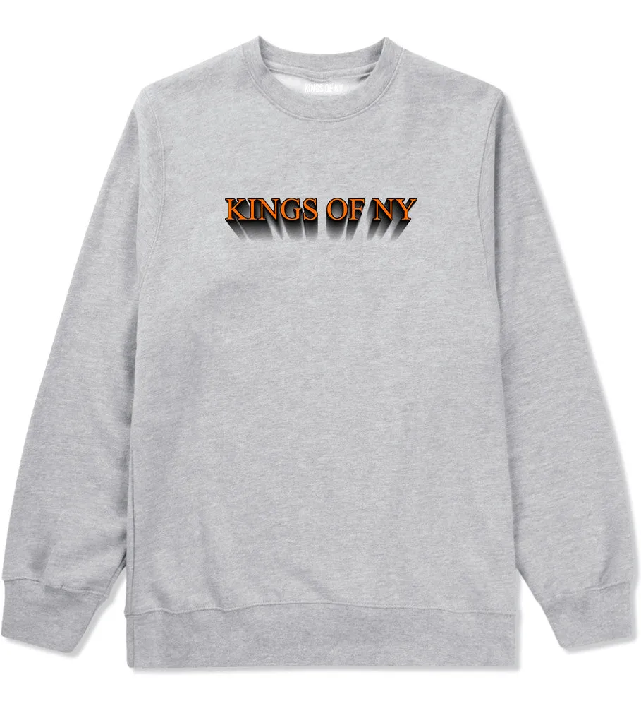 3D Text Crewneck Sweatshirt