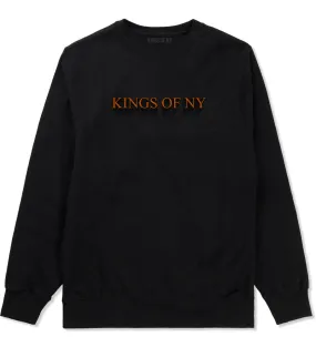 3D Text Crewneck Sweatshirt