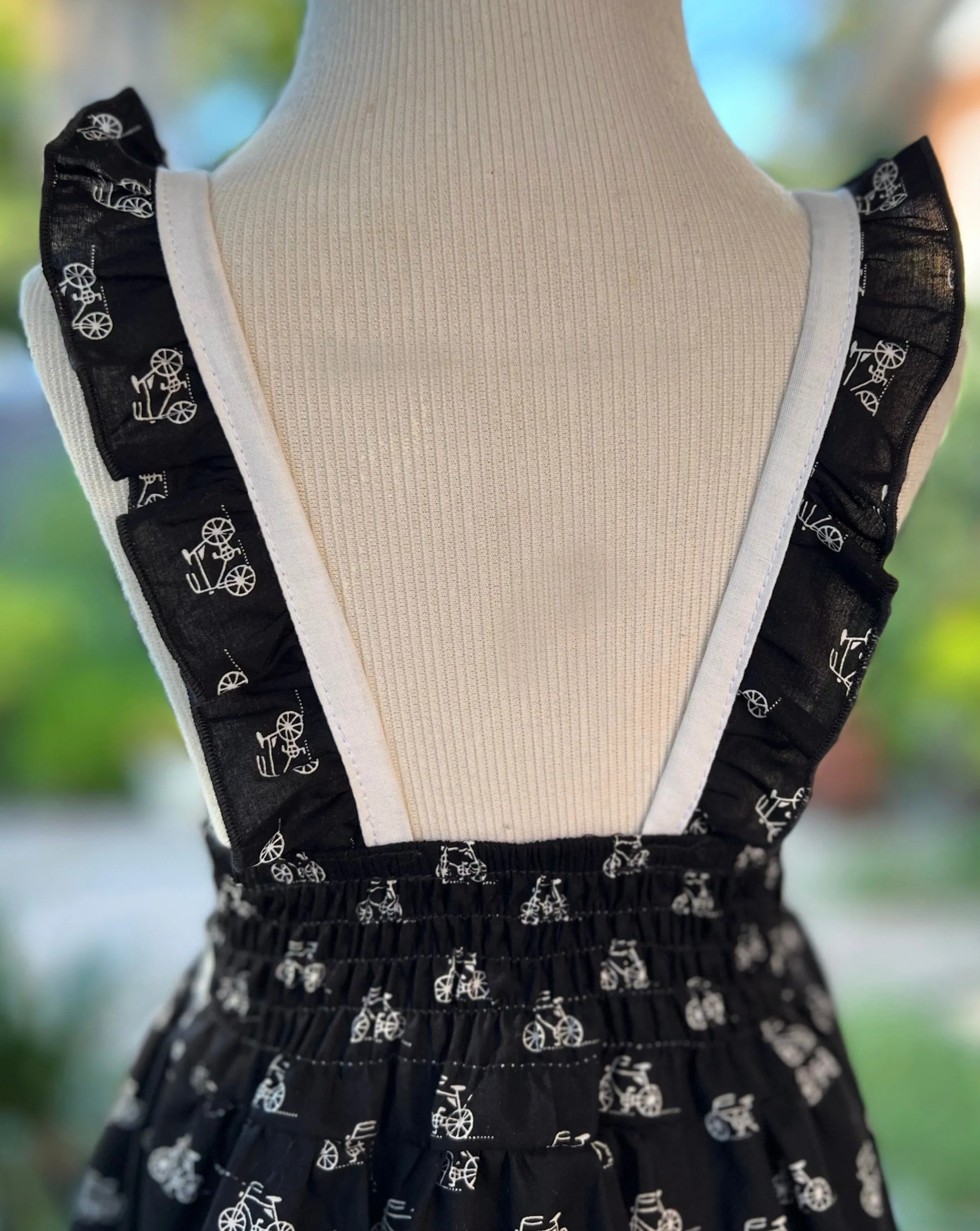 4T Bike Print Dress