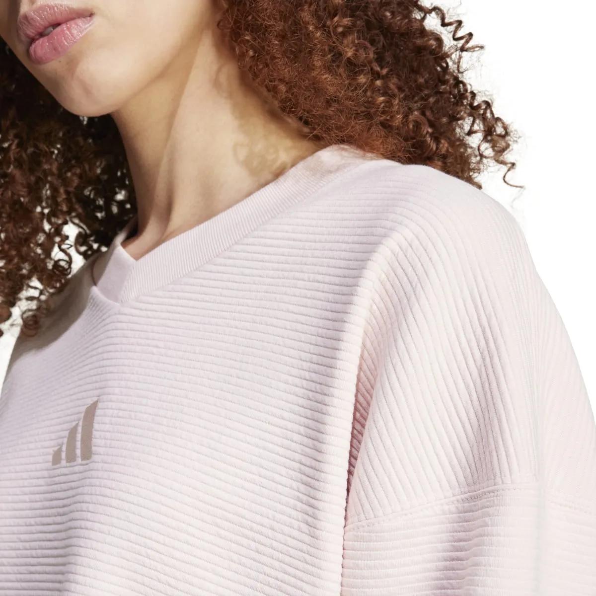 adidas Women's All SZN V-Neck Sweatshirt