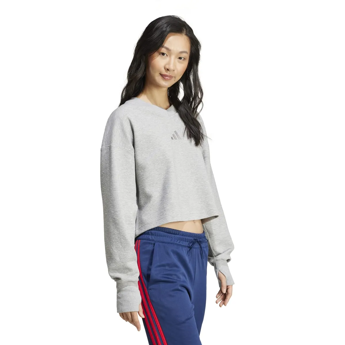 adidas Women's All SZN V-Neck Sweatshirt