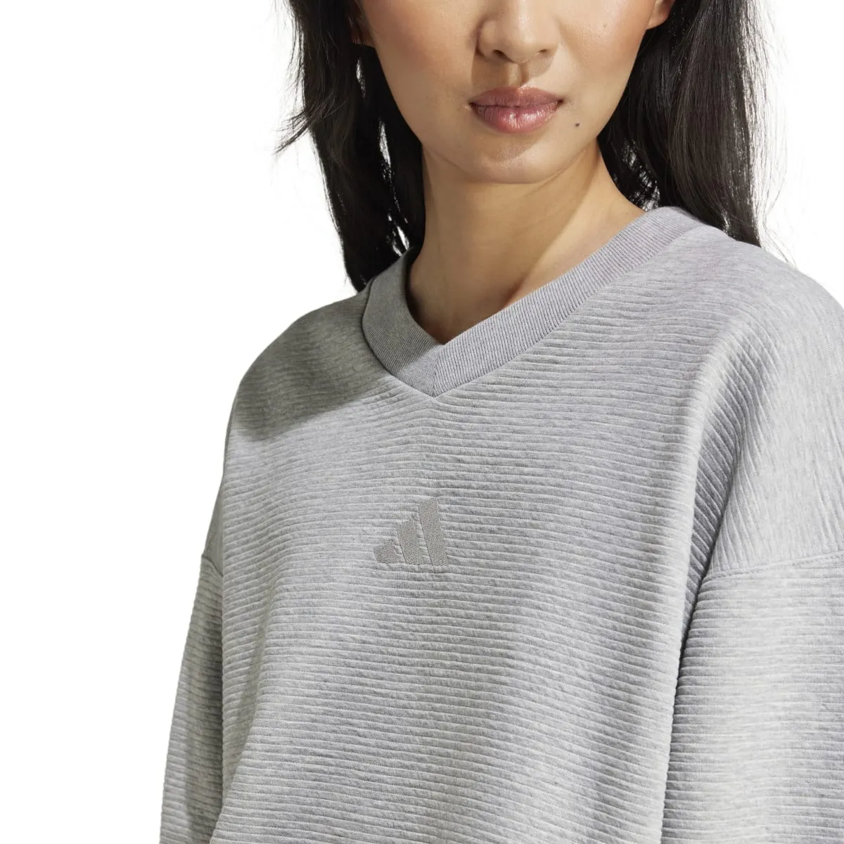 adidas Women's All SZN V-Neck Sweatshirt