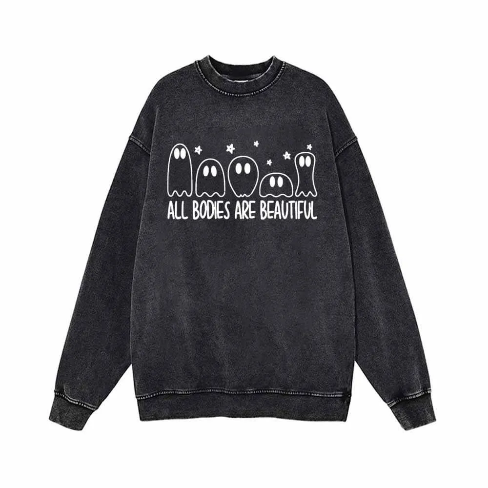 All Bodies Are Beautiful Vintage Washed Sweatshirt