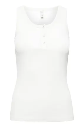 Annbell Tank Top - Blanc de Blanc