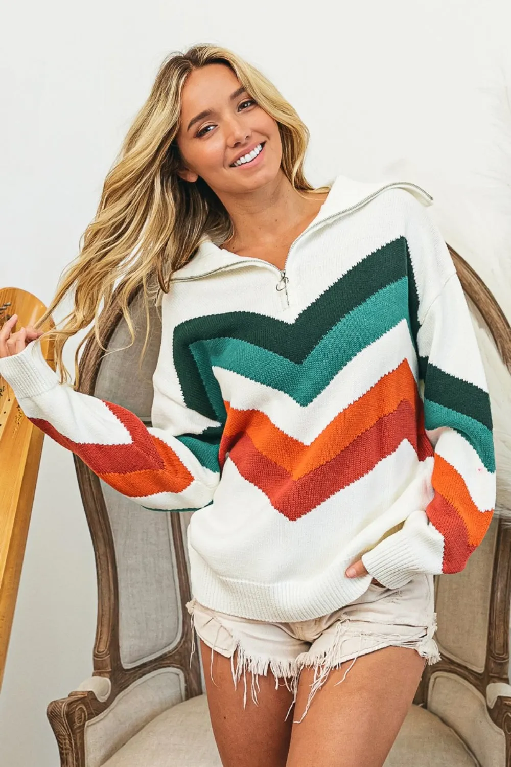 Apres Chevron Sweater