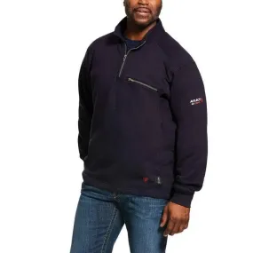 ARIAT - FR Rev 1/4 Zip Top, Navy