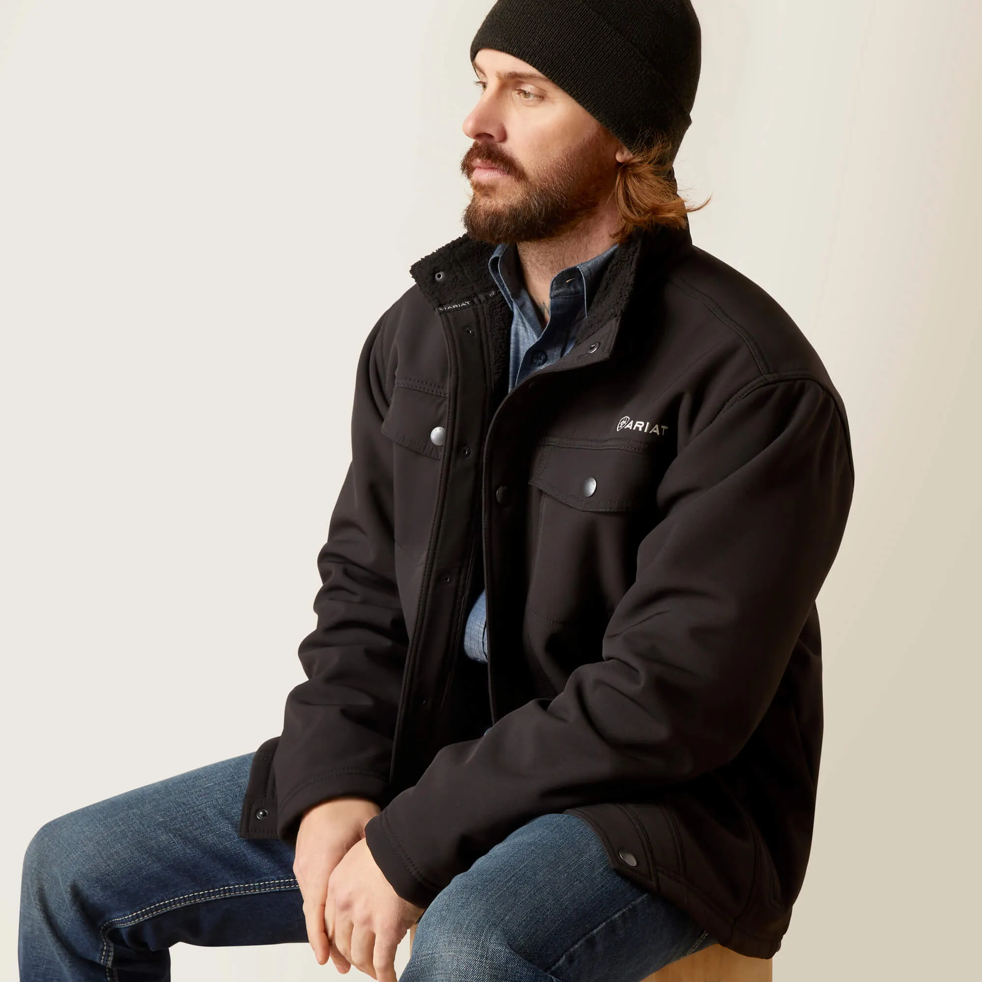 Ariat Men's Black Vernon Sherpa 2.0 Jacket