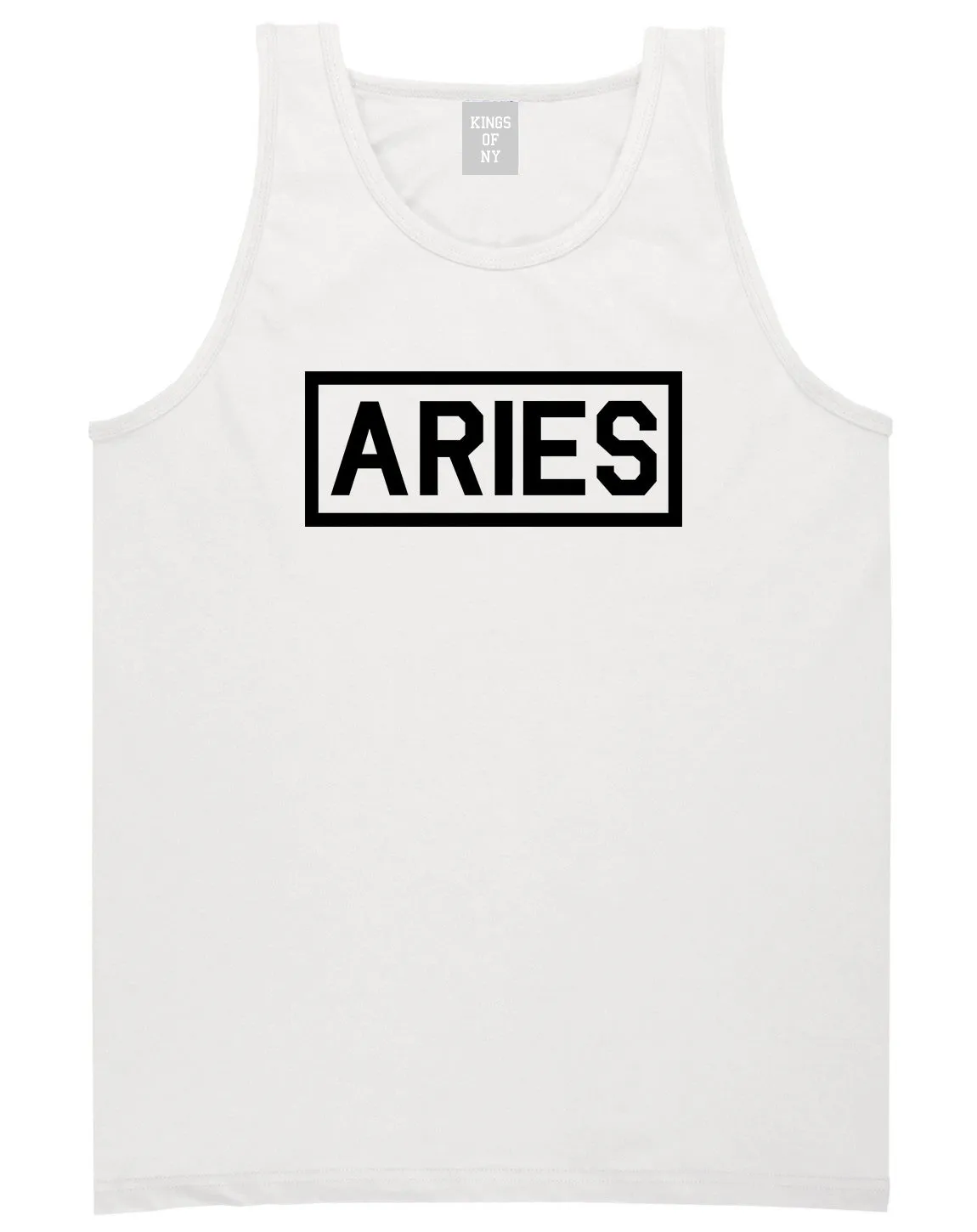 Aries Horoscope Sign Mens Tank Top Shirt