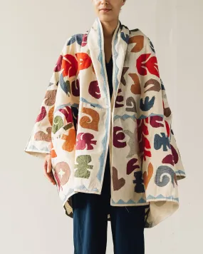 Atelier Delphine Embroidered Haori Coat, Faded