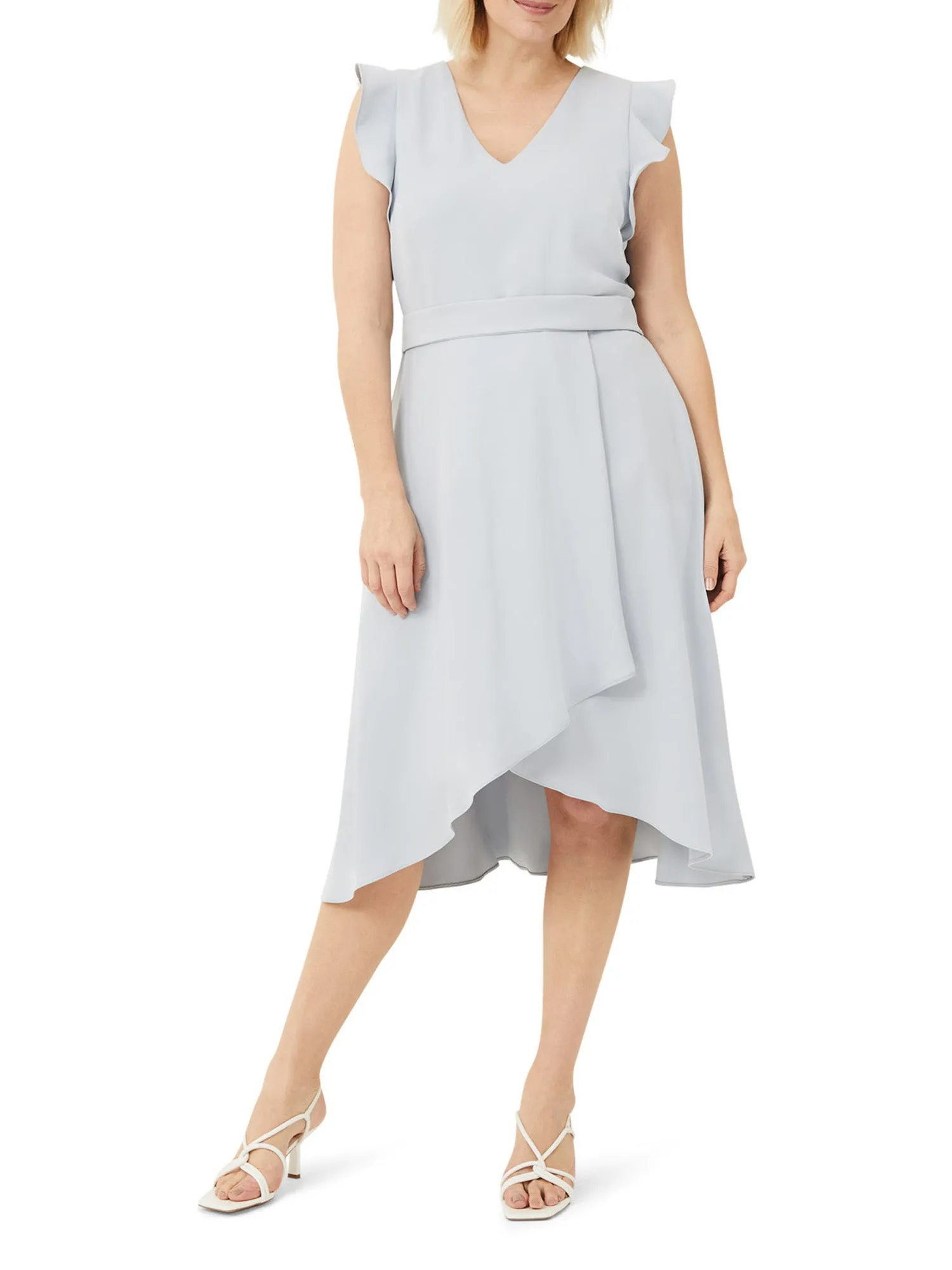 Aurelia Belted Eclipse Hem Dress