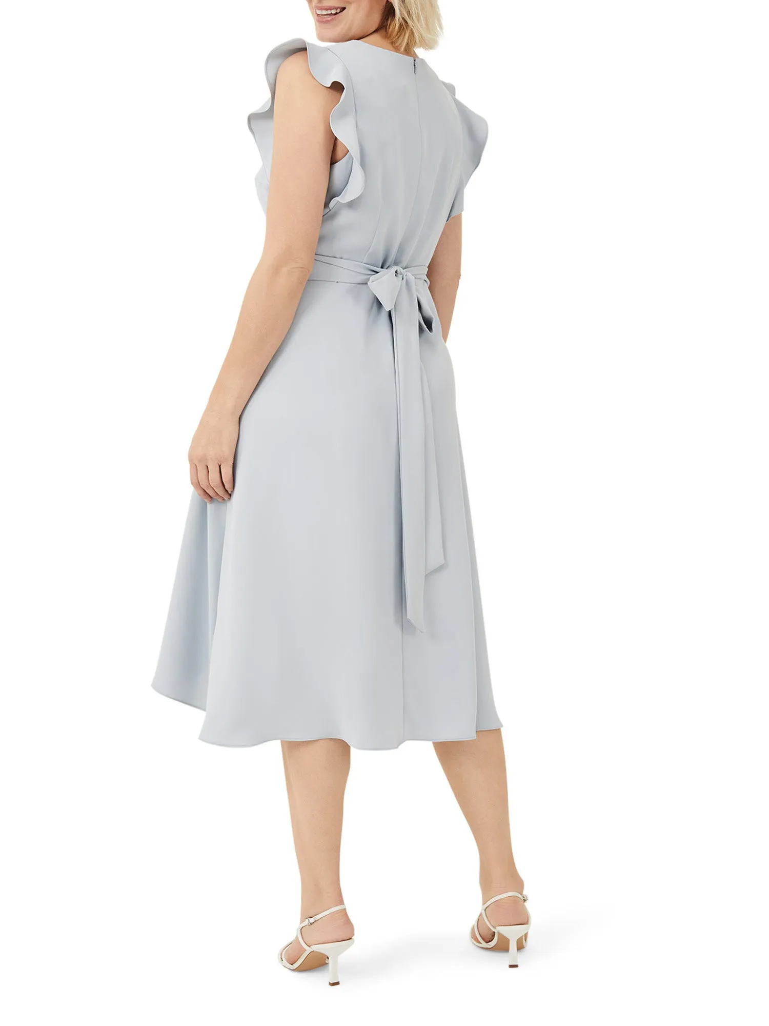 Aurelia Belted Eclipse Hem Dress