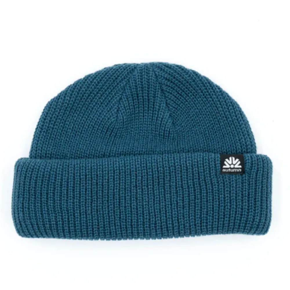 Autumn Shorty Double Roll Beanie