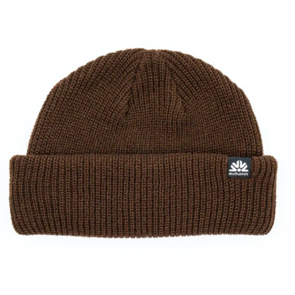 Autumn Shorty Double Roll Beanie