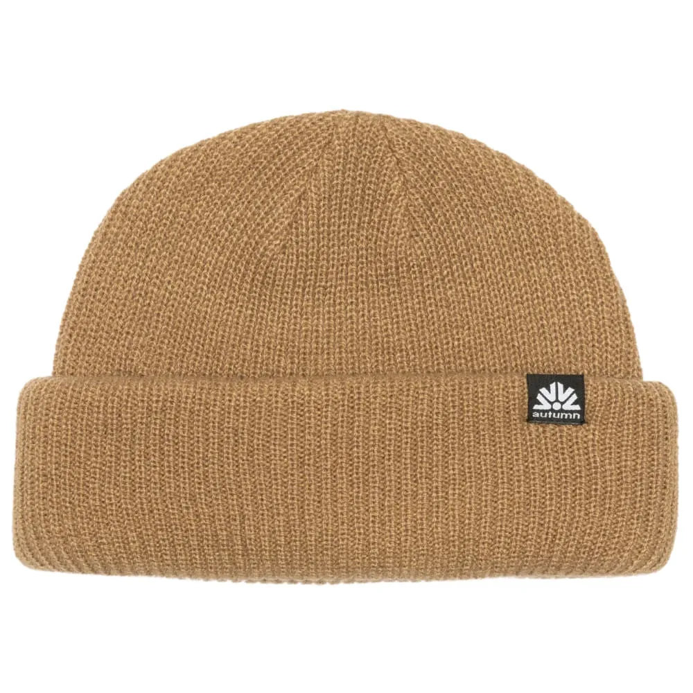 Autumn Shorty Double Roll Beanie