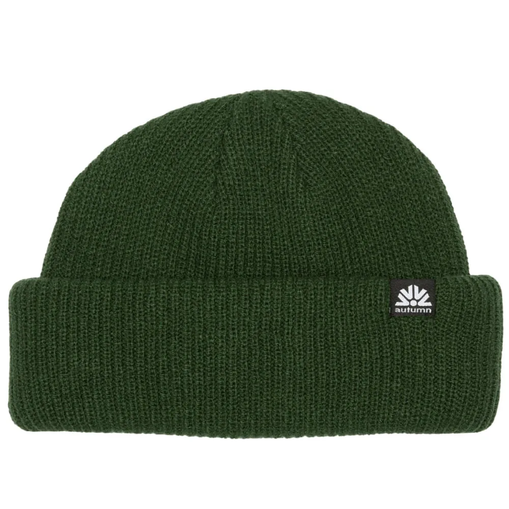 Autumn Shorty Double Roll Beanie