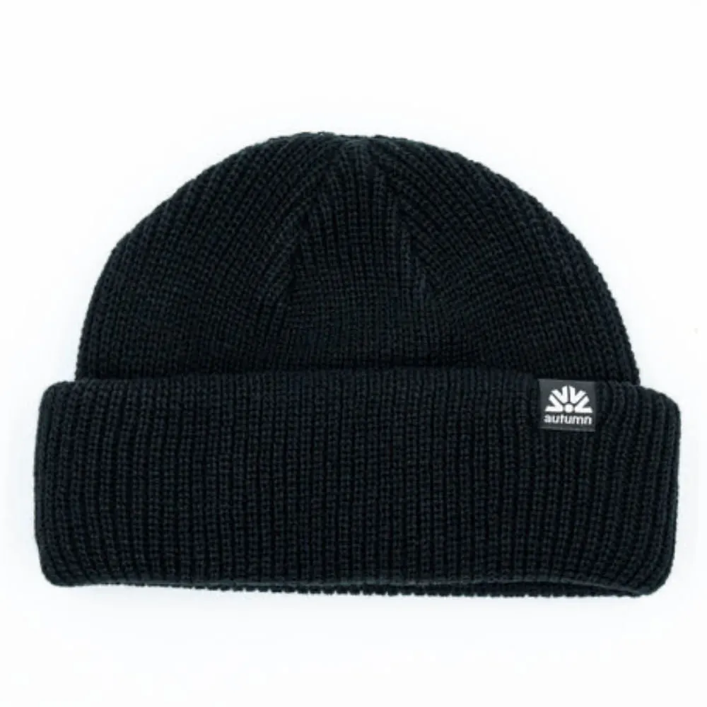 Autumn Shorty Double Roll Beanie