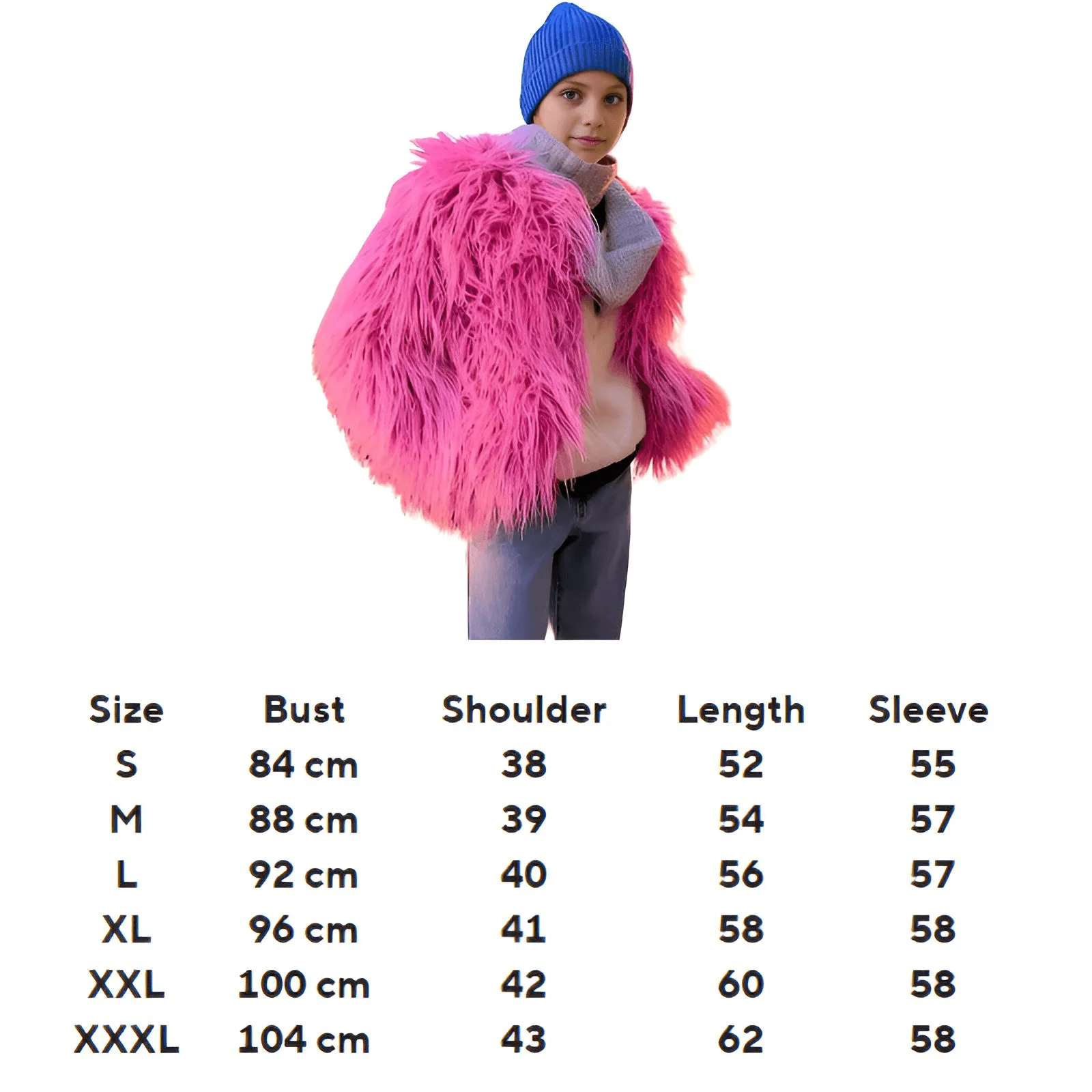 Autumn Winter Warm Women Faux Fur Coat Loose Plush Coat Female Fur Jacket