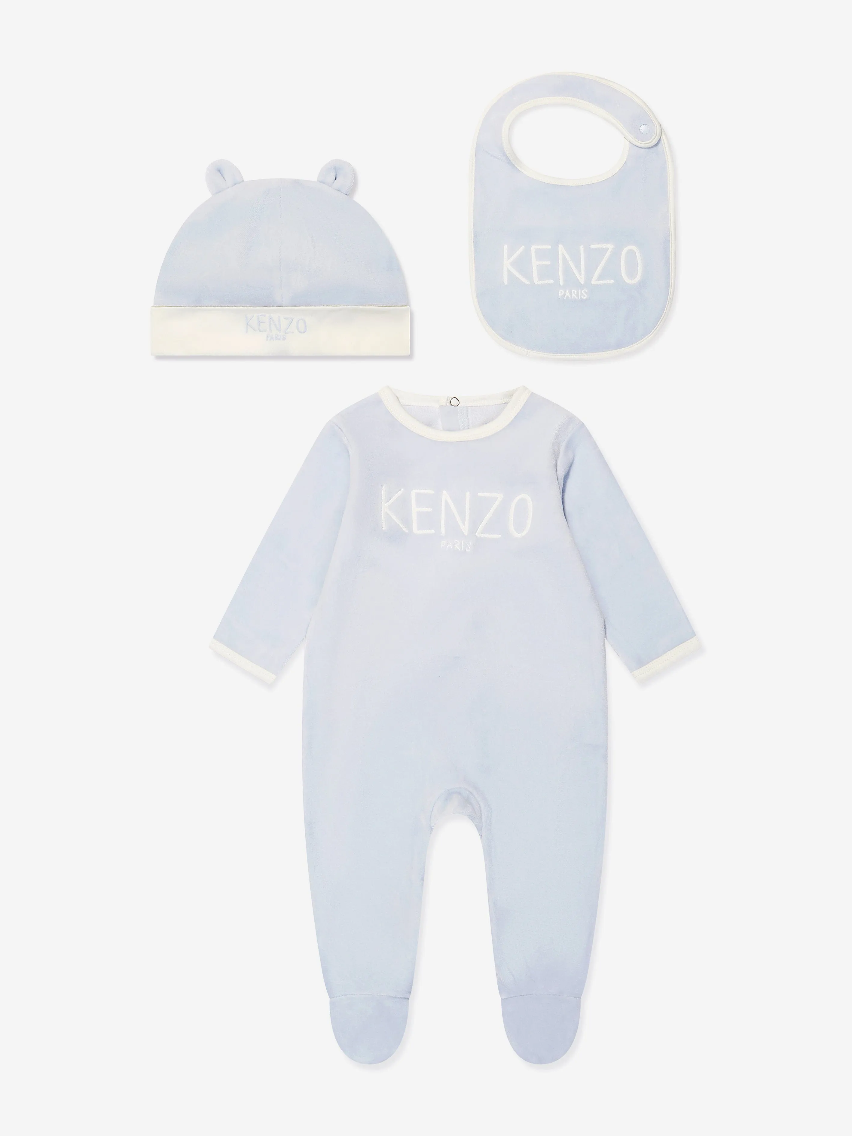 Baby Boys Babygrow Gift Set in Blue