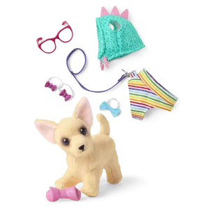 Barker Posey™ Dog for 18-inch Dolls & Fancy Pet Fashion Accessories