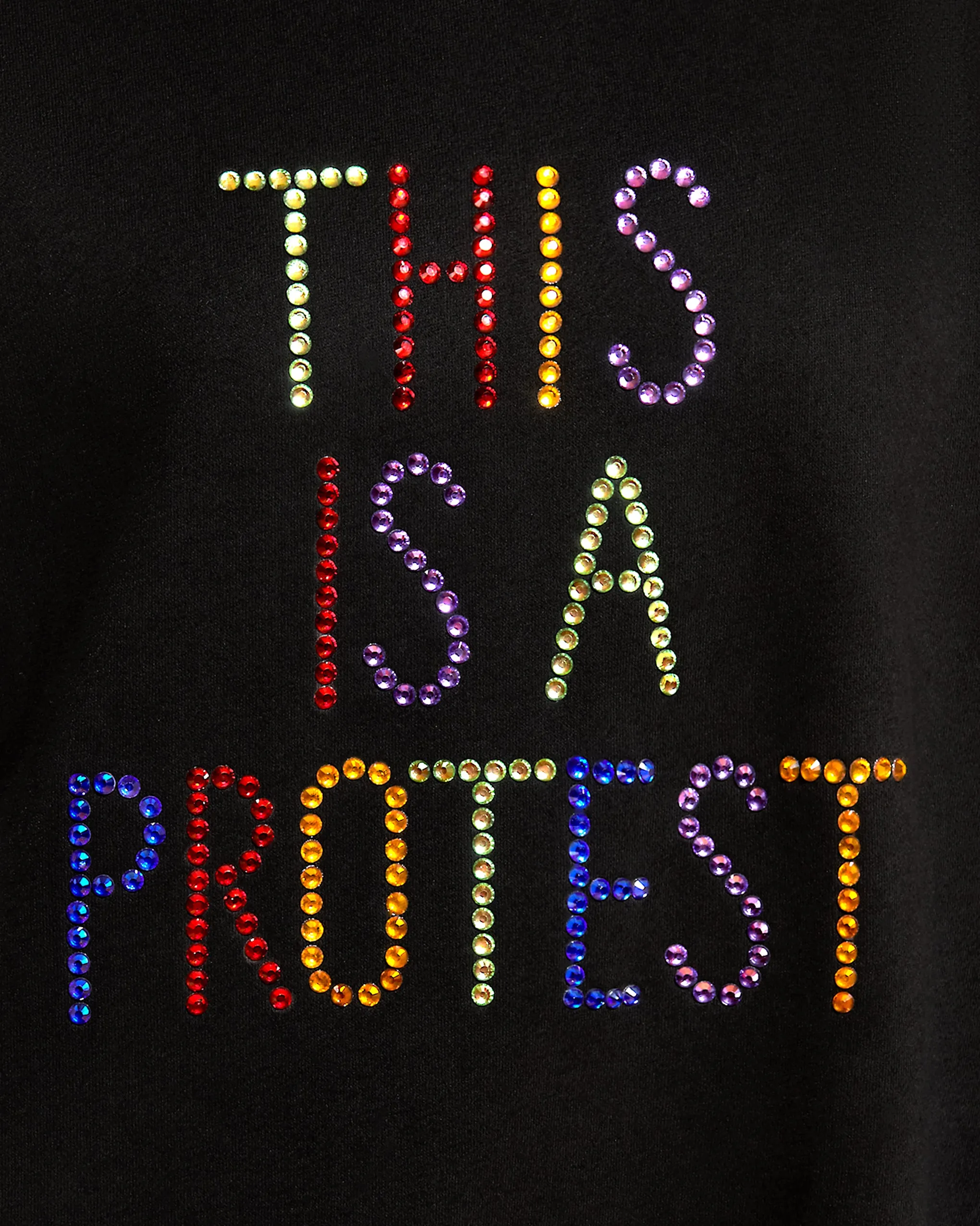 BB x Ashish This Is A Protest Hoodie