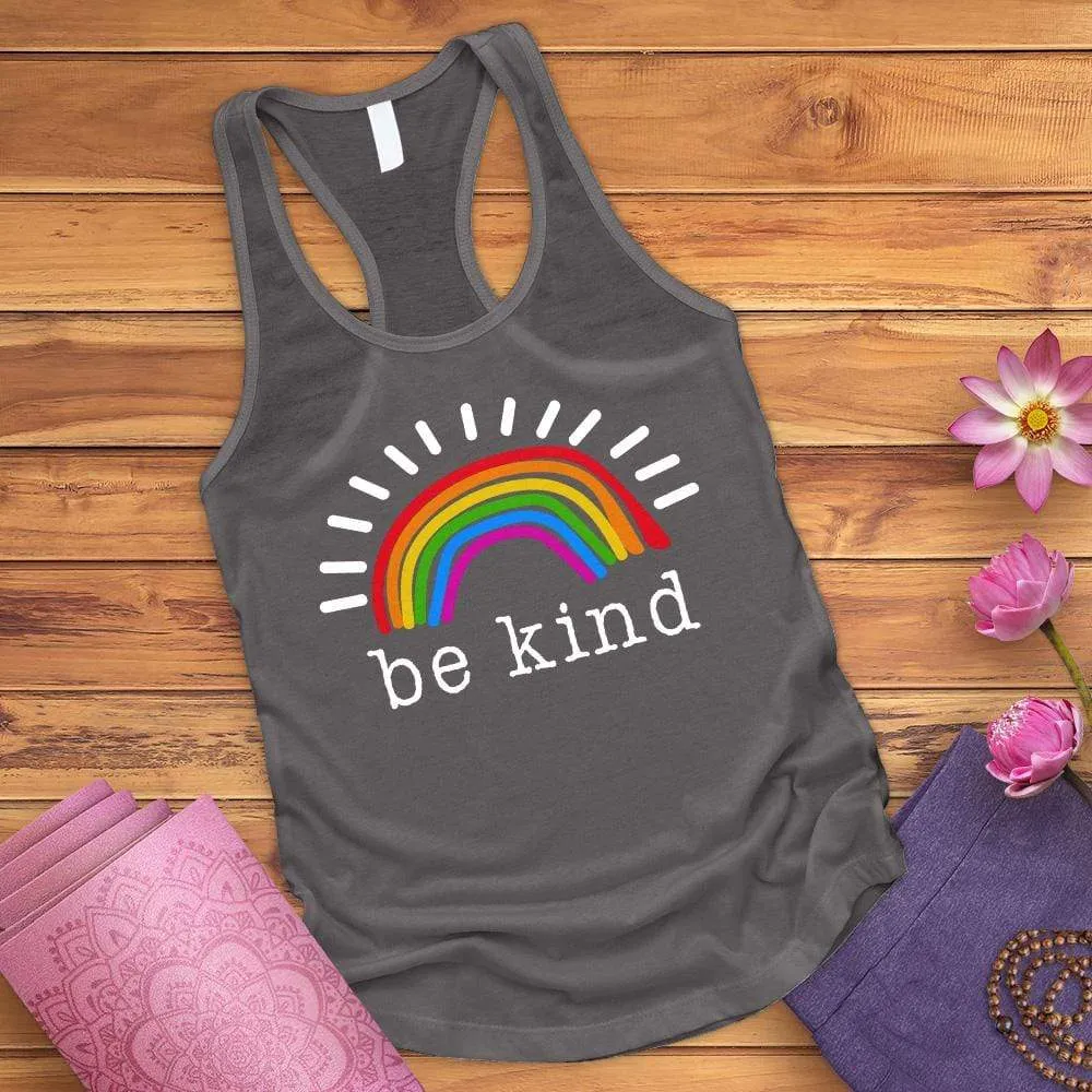 Be Kind Rainbow Tank Top