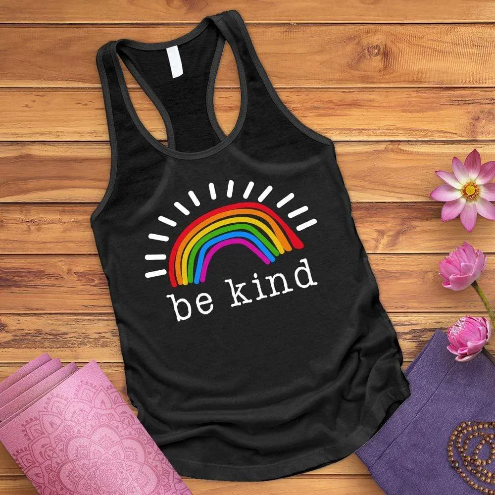 Be Kind Rainbow Tank Top