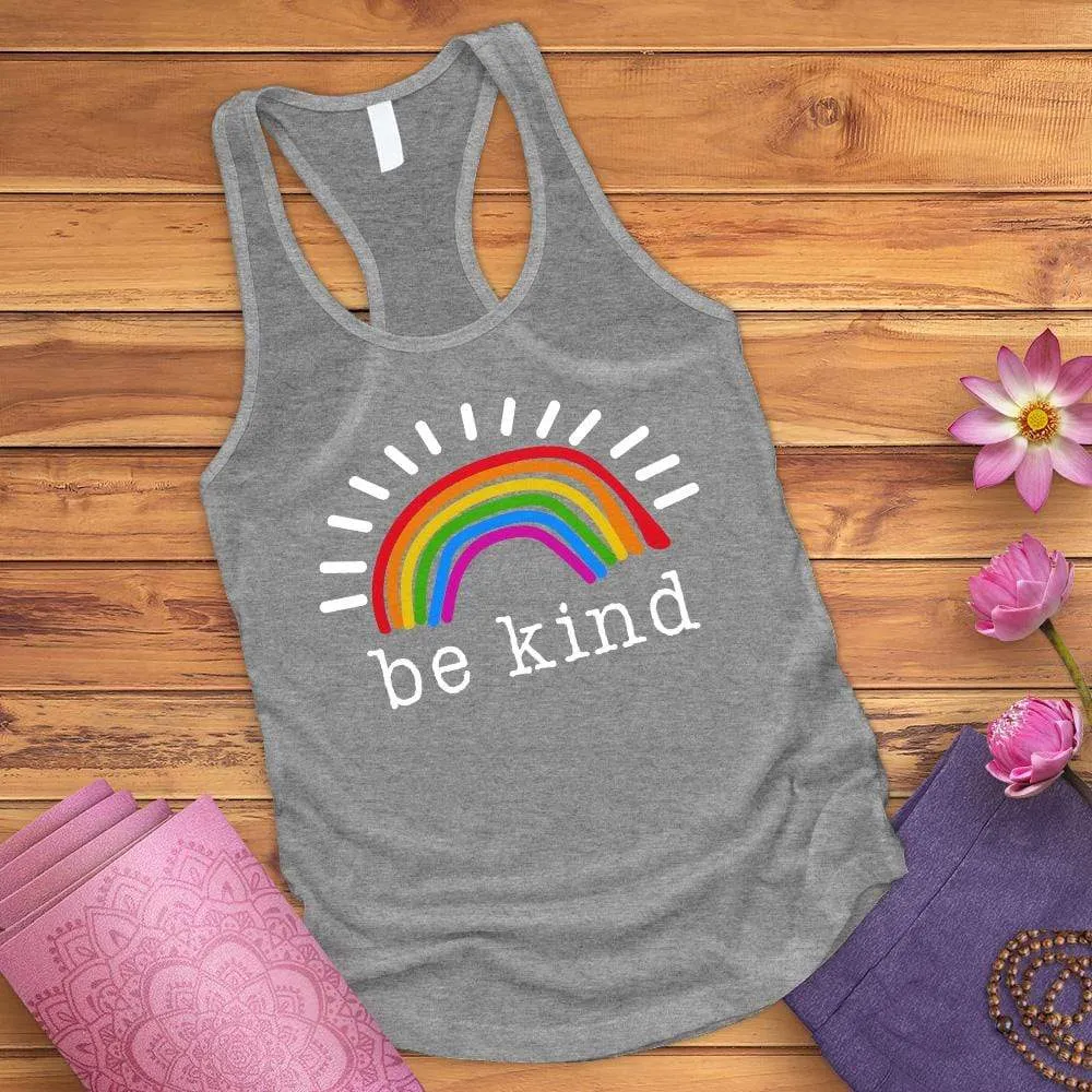 Be Kind Rainbow Tank Top