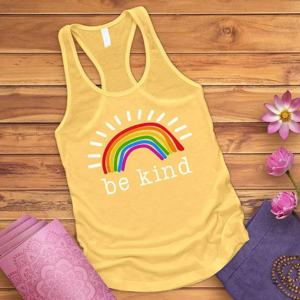 Be Kind Rainbow Tank Top