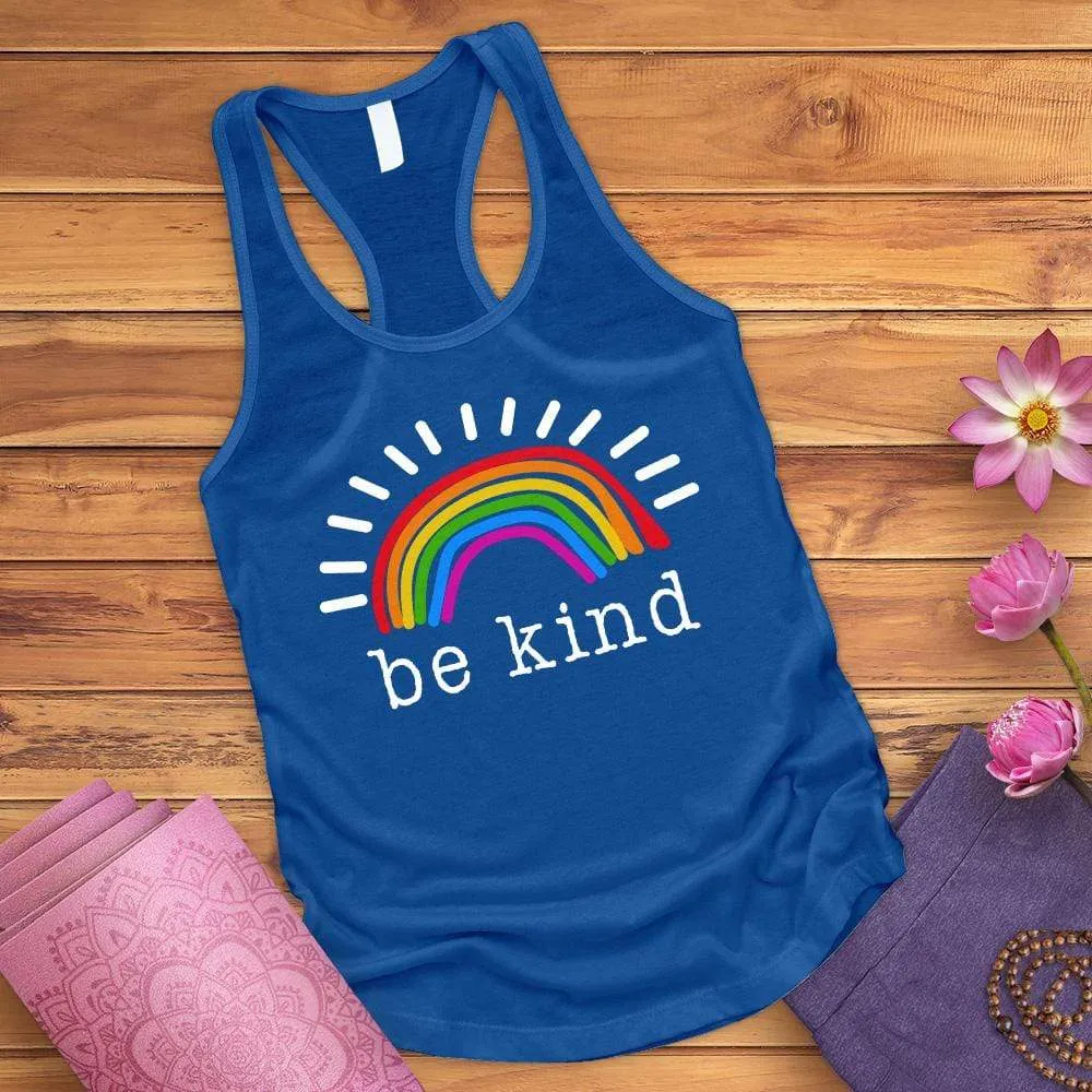 Be Kind Rainbow Tank Top