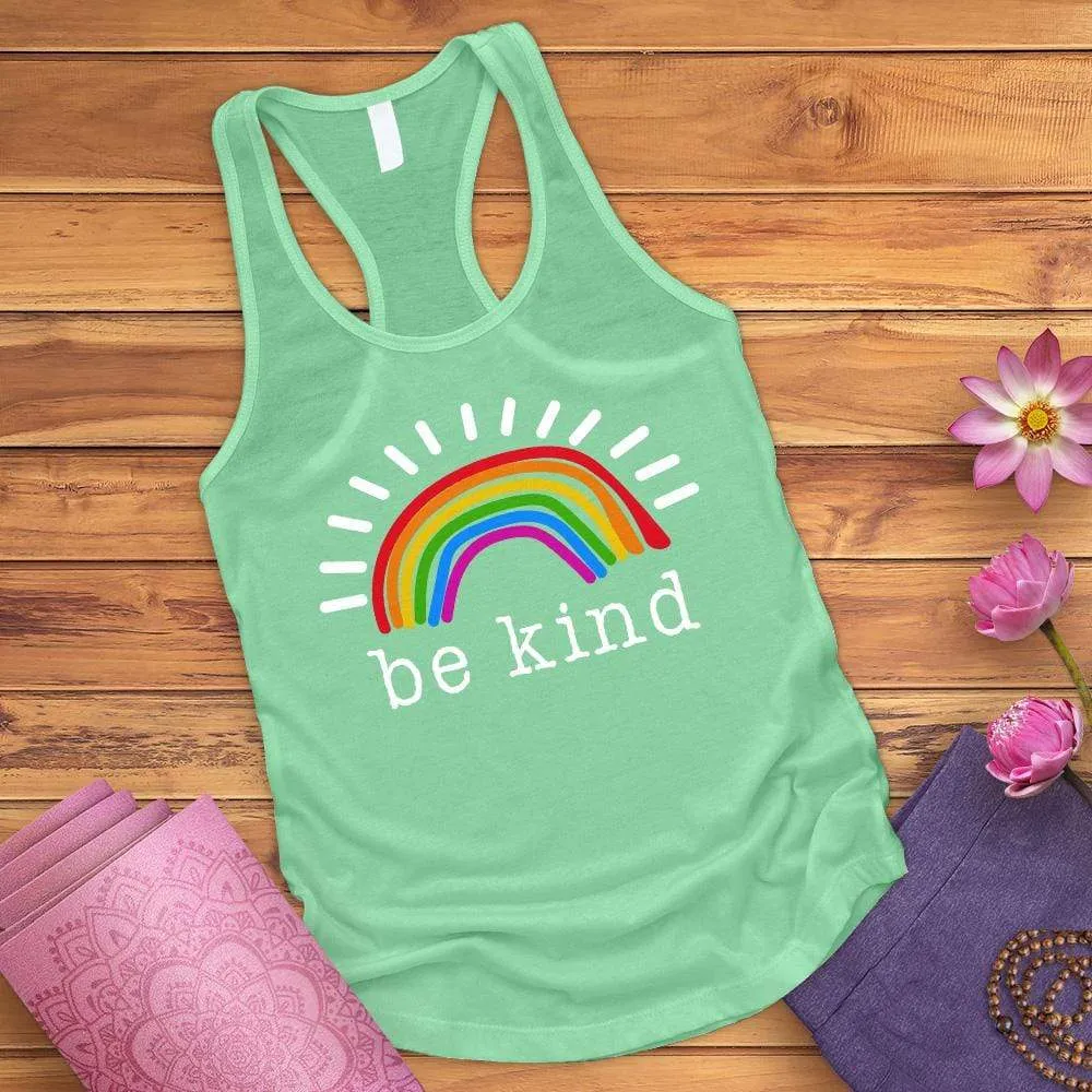 Be Kind Rainbow Tank Top