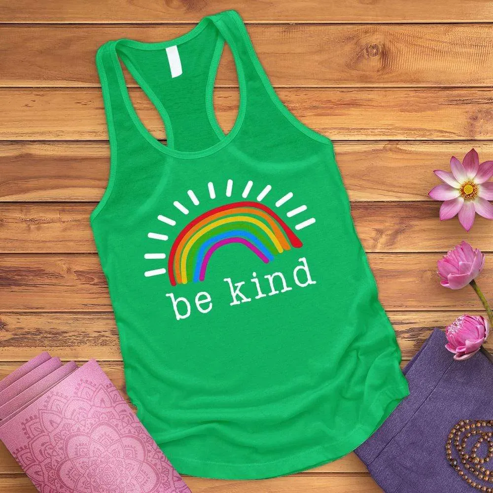 Be Kind Rainbow Tank Top