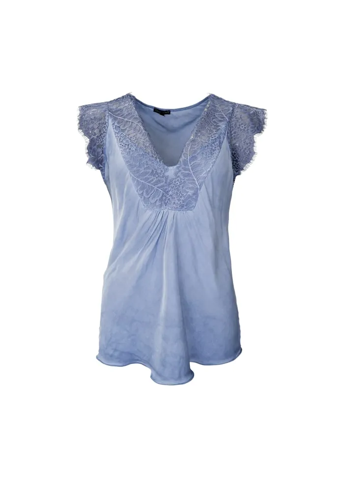 Billy Vintage Dyed Lace Top