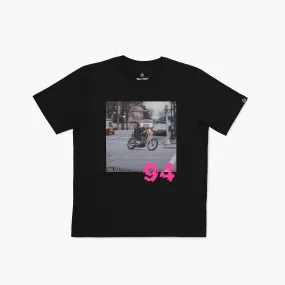 Black Downtown Moto T-Shirt