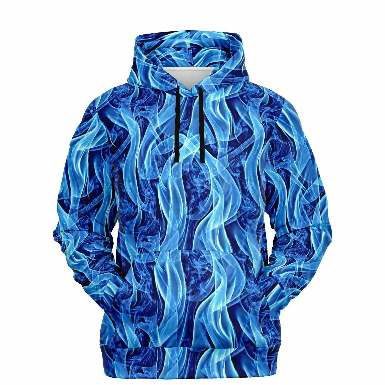 Blue Flames Hoodie