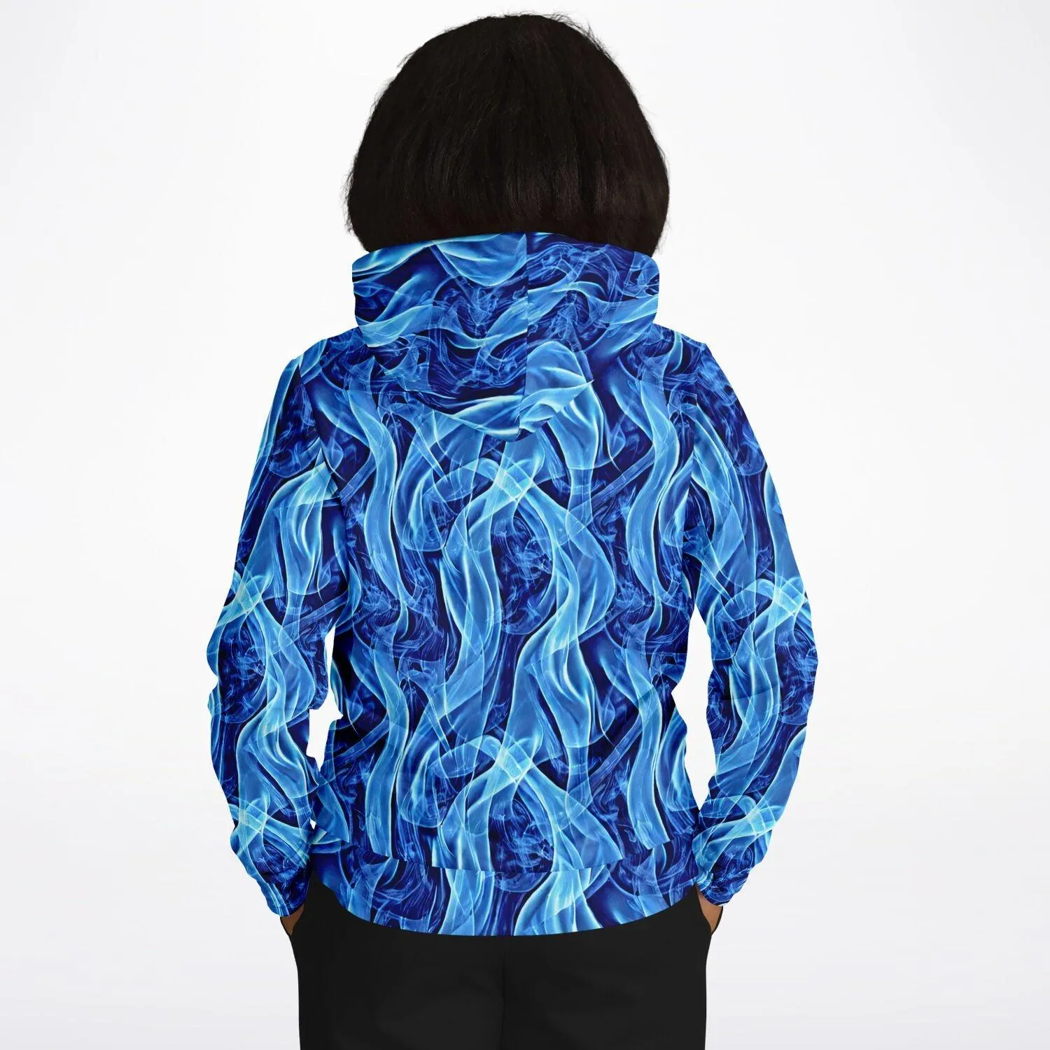 Blue Flames Hoodie