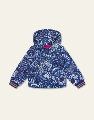 Blue Flower Hoodie