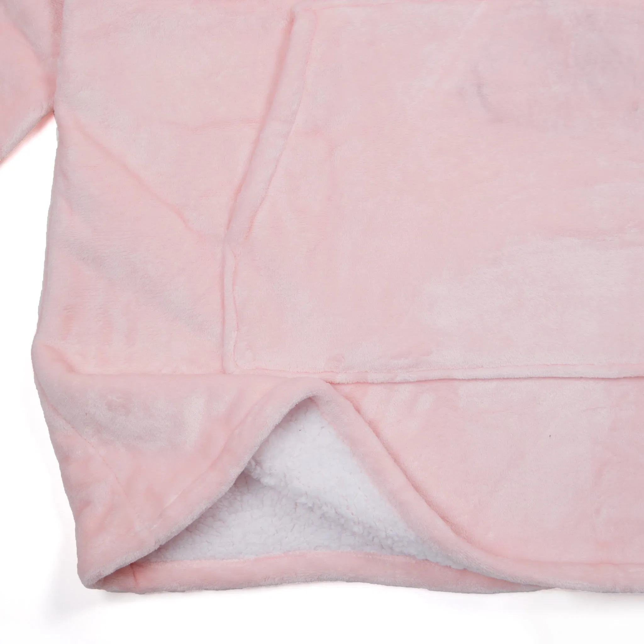 Blush Pink - Hoodie Blanket - Junior Series