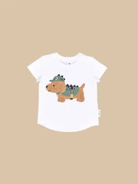 Boys dino dog t-shirt