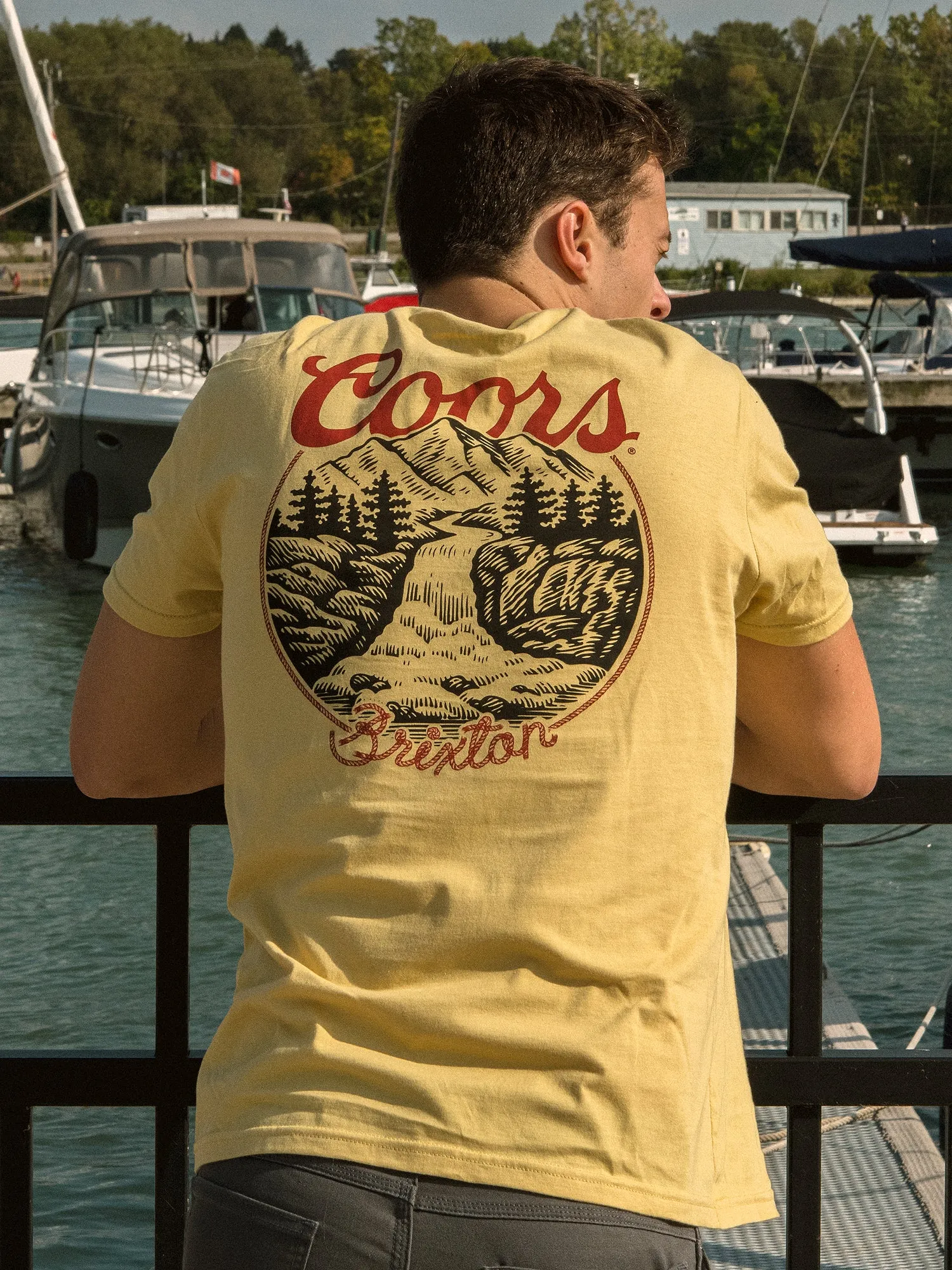 BRIXTON COORS ROCKY T-SHIRT