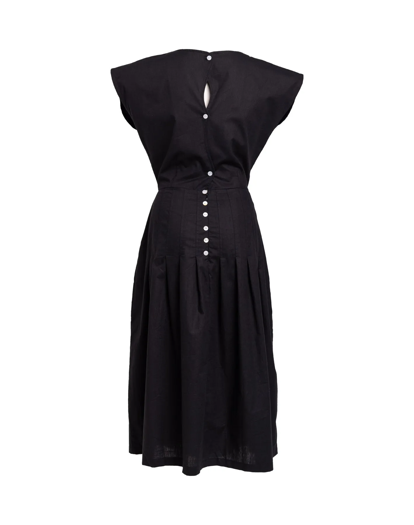 Buttoned Picnic Dress