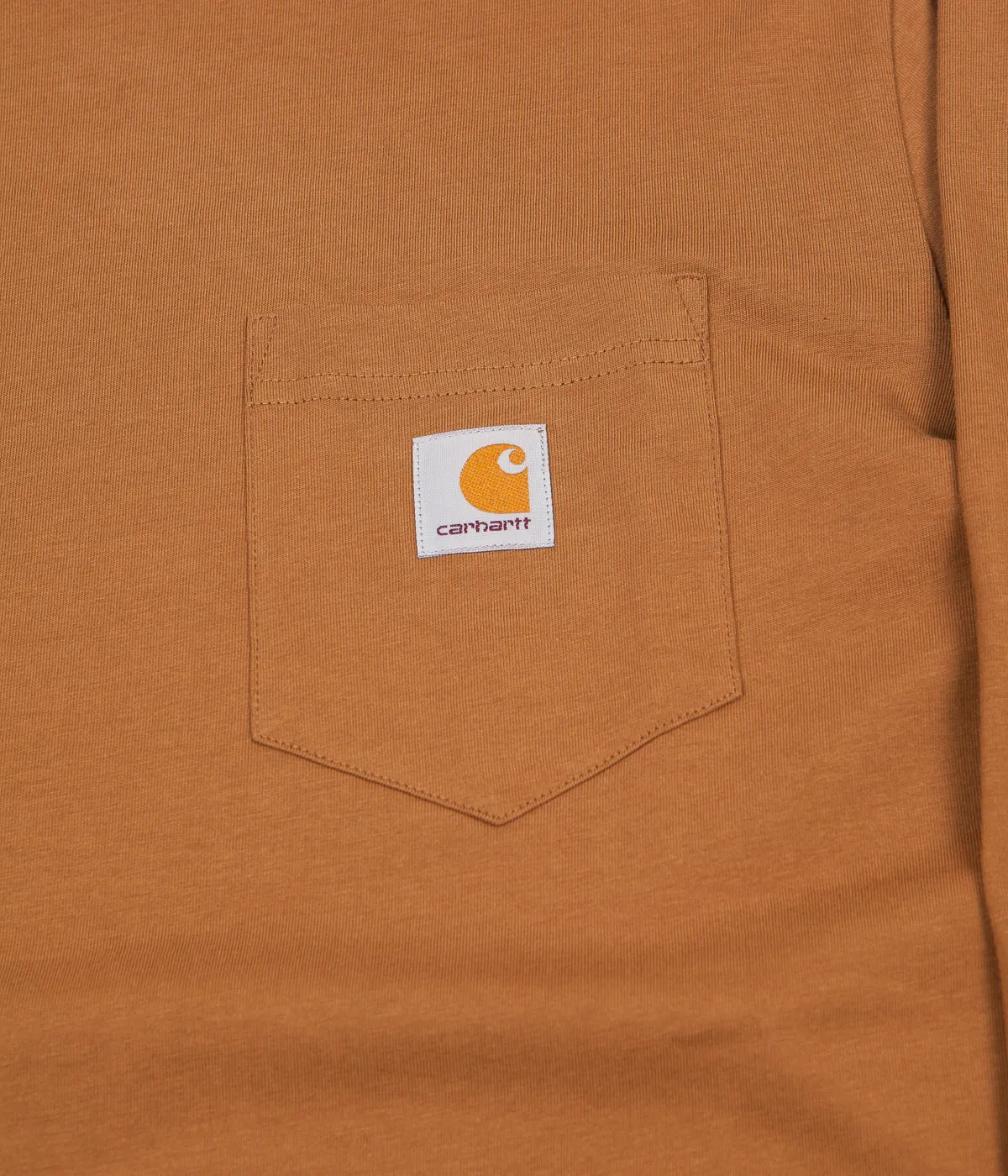 Carhartt Long Sleeve Pocket T-Shirt - Hamilton Brown