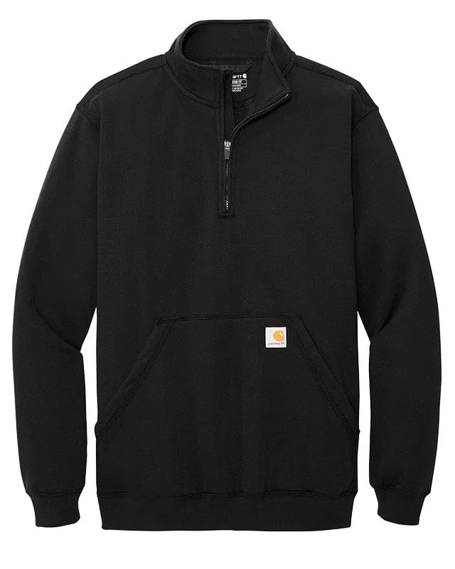 Carhartt - Men's 1/4-Zip Loose Fit Mock Neck Sweatshirt