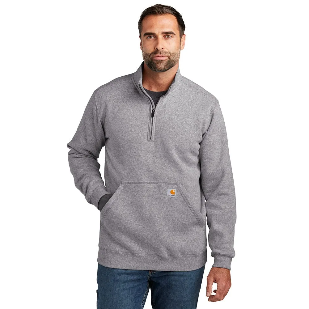 Carhartt - Men's 1/4-Zip Loose Fit Mock Neck Sweatshirt