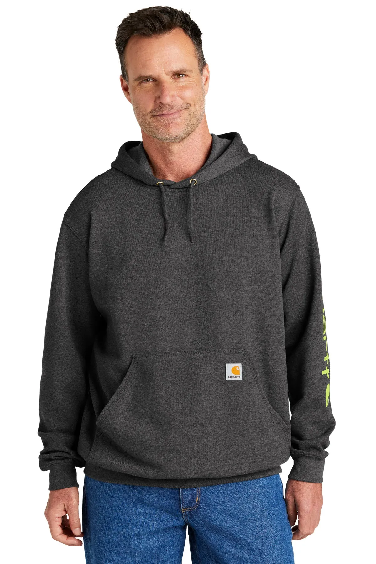 Carhartt Men's Midweight Hooded Logo Sweatshirt CTK288