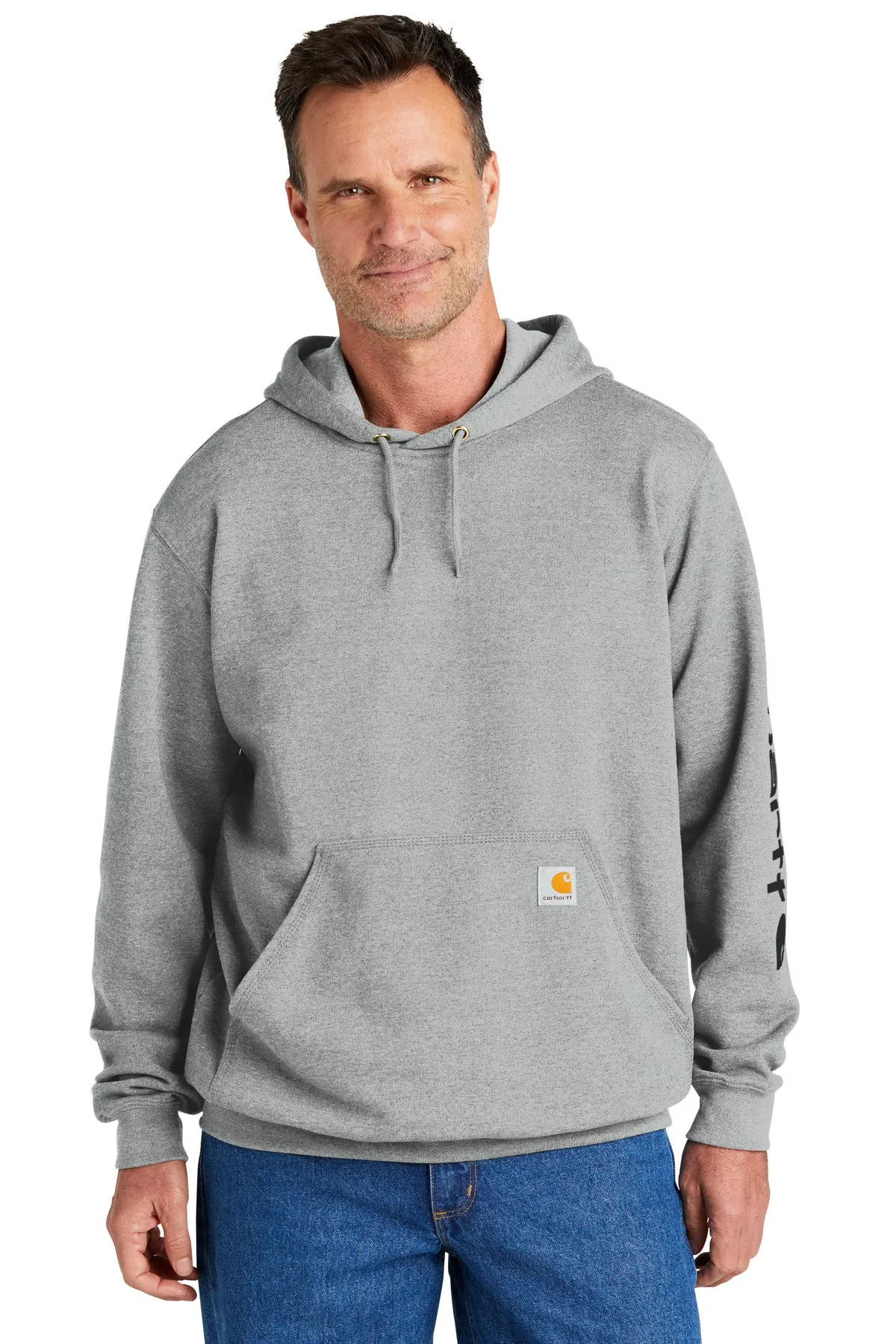 Carhartt Men's Midweight Hooded Logo Sweatshirt CTK288